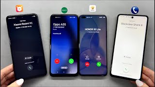 Honor 50 Lite  Xiaomi Redmi 9C  Blackview Shark 8  Oppo A55 Incoming call [upl. by Yarak292]