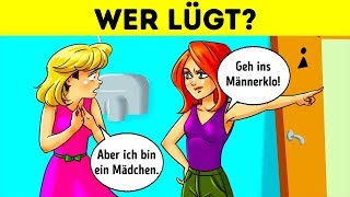 10 coole Denkaufgaben die deine Logik fördern [upl. by Naerda]