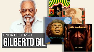 DISCOGRAFIA DE GILBERTO GIL  CURIOSIDADES [upl. by Ahsiened]