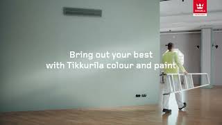 Interior walls Bring out your best with Tikkurila colour and paint [upl. by Ahsinev]