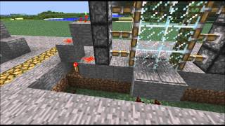 Minecraft sliding glass doors with Cvizzie [upl. by Adnoek]