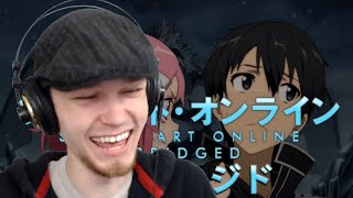 Lets Watch SAO Abridged  Episode 07 [upl. by Morentz]