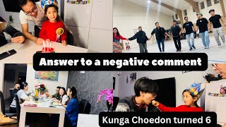 Kunga Choedon turned 6 today answer to a comment Lhakar gorshey lhakarsang [upl. by Yoo]