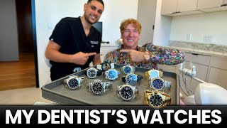 MY DENTISTS SHOCKING WATCH COLLECTION [upl. by Lind]