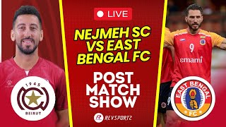 East Bengal FC vs Nejmeh SC Post Match Show  AFC Challenge League [upl. by Buchalter]