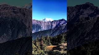 View of Mount Chaukhamba from Tungnath [upl. by Sil]