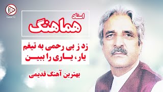 استاد هماهنگ زد ز بی رحمی به تیغم  آهنگ قدیمی افغانی  ustad ahamahang  Yari [upl. by Aisset]