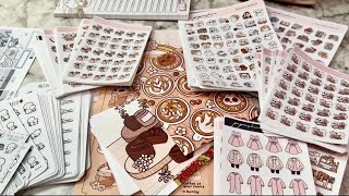 Huge Collective Planner Sticker Haul  Ft TheCoffeeMonsterzCO amp Papershire stickerhaul planner [upl. by Aniahs]