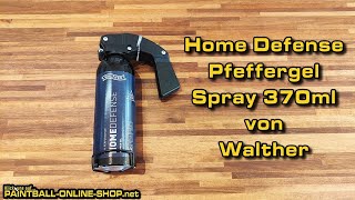 Walther Home Defense Pfeffergel Spray [upl. by Eelasor]