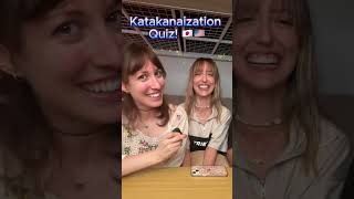 Katakanization Quiz 🇯🇵 Ft ChefinJapan amp HoneyKree [upl. by Sissie]