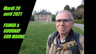 F5MOX A GOURNAY SUR MARNE QSO AVEC F8IFT EN C4FM [upl. by Ardnuahc]