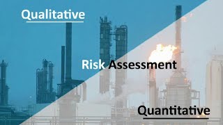 Risk Assessment  Types Of Risk Assessment  Qualitative amp Quantitative Assessment [upl. by Wolfort]