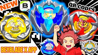 BEYBLADE UX  DRAN BUSTER QR CODE  HELLS HAMMER BEYBLADE QR CODES  BEYBLADE X APP [upl. by Duer]