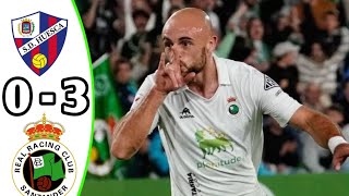 SD Huesca vs Racing Santander 03 Resumen  LaLiga Smartbank 2024 Efootball Game Play [upl. by Hughes20]