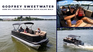 2022 Godfrey Sweetwater 2286 SFL  Pontoon Favorite Features [upl. by Griswold]