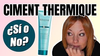 ✅️ RESEÑA Kerastase Resistance CIMENT Thermique Funciona 👉 ESPAÑOL ❤️ [upl. by Zennie]