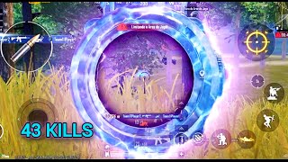 43 Kills 💥 Aggressive Gameplay in New Mode  bgmi live [upl. by Lenzi502]