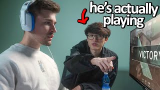 I Hired a Pro Gamer to Secretly Destroy My Friends [upl. by Outlaw]