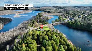 Airbnb Video Tour 5687 Ardoch Road Ompah Ontario [upl. by Donohue]