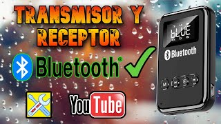 Configurar Transmisor y Receptor Bluetooth Para TV📺 Audifonos Bocinas Celulares📲 ETC [upl. by Trista]