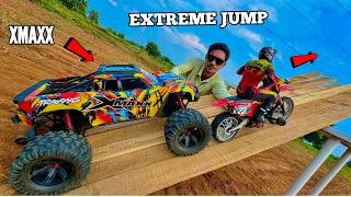 RC Biggest Monster Cars amp RC Losi Bike Jump Test  Chatpat toy TV [upl. by Forlini]