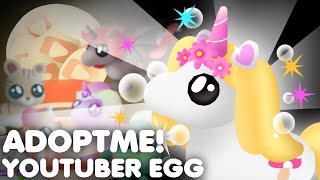 👀 NEW YOUTUBER EGG IN ADOPT ME Adopt Me YOUTUBERS As PETS Concept🥚 [upl. by Amandie860]