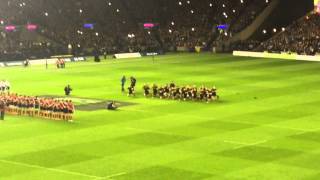 The Haka Scotland v New Zealand [upl. by Akcire289]