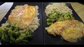 BAKED TILAPIA WITH LEMON BUTTER GARLIC SAUCE [upl. by Atarman]