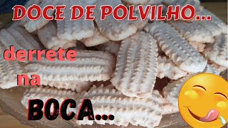 O MELHOR BISCOITO DE POLVILHO DOCE  DERRETE NA BOCA  RECEITA MUITO FÁCIL [upl. by Storm862]