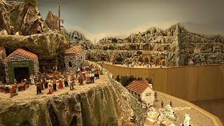 French city creates giant nativity scene with 3500 figures [upl. by Awad]