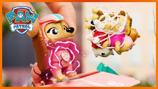 Mighty Pups Save the Adventure City Parade  PAW Patrol  Toy Play Episode for Kids [upl. by Ahsienod]