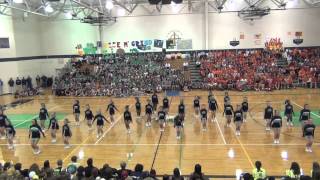 CHS Cheerleaders Homecoming 2013 [upl. by Taber236]