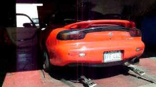 Rx7 fd3s on dyno [upl. by Nylrahc]