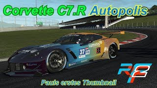 Corvette C7R  Autopolis  rFactor 2 [upl. by Potter]