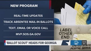 Georgia Secretary of State announces new partner for absentee ballot tracking [upl. by Asirem]