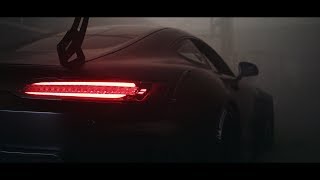 The Dark Knight  Mercedes AMG GTS Carbonerre Project 4K [upl. by Aiuqal]