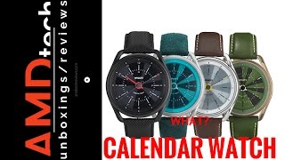 What Calendar Watch A Stunningly Simple amp Elegant Smartwatch [upl. by Adnilem]