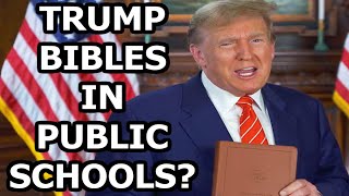 Trump Bibles In Oklahoma Classrooms [upl. by Siari]