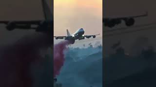 SUPER AVIÃO BOMBEIROSAPAGANDO INCÊNDIO [upl. by Sukhum436]