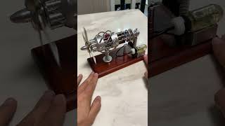 16 Cylinder Stirling Engine Model Kit enginediy engineering enginesound engine miniengine [upl. by Rubetta]