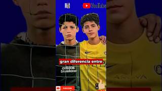 gran diferencia entre Cristiano Junior superara a CR7cristianoronaldo cristianojr ronaldojr [upl. by Eydnarb]