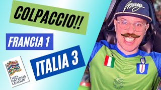 MA CHE COSA E SUCCESSO 😱 ITALIAFRANCIA 3A1 Nations League [upl. by Bible]