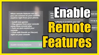 How to Enable Streaming amp Remote Play on Xbox Series X Settings Tutorial [upl. by Immat]