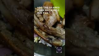 Pork Humba PorkHumba FilipinoFood ComfortFood Homemade cookingshorts EasyRecipe cooking food [upl. by Hugh]