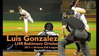 Luis Gonzalez LHP Baltimore Orioles [upl. by Oriel220]