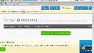 How To Setup An AWeber Autoresponder Account [upl. by Jarrow]