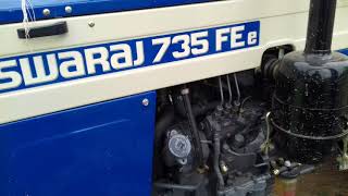 Swaraj 735FEe39 HP Power steering [upl. by Manlove739]