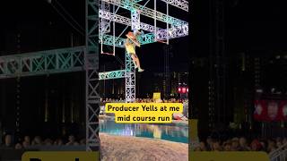 Ninja Warrior Producer Yells at Me shorts youtubeshorts [upl. by Koral231]