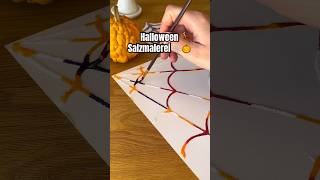 Malen mit Salz funforkids diy kidscrafts halloween experiment kindergarten forkids kids [upl. by Sairtemed]