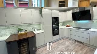 Innova Luca Gloss Kitchens  60 Second Showcase  Part 22 [upl. by Aneelak]